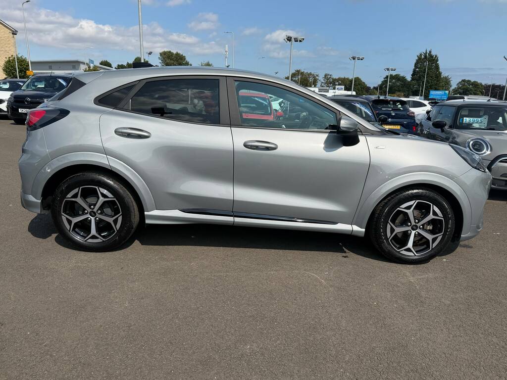 Ford Puma 1.0 Ecoboost Hybrid Mhev St-line BJ25XZZ Silver #5