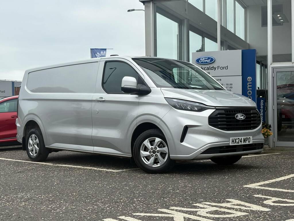 Ford Transit Custom 300 2.0 Ecoblue 136Ps L2 Limited Silver