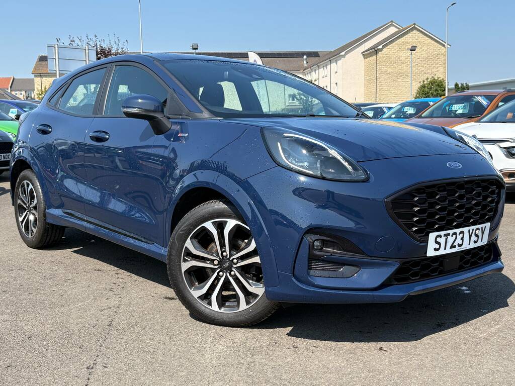 Ford Puma St-line Mhev Blue