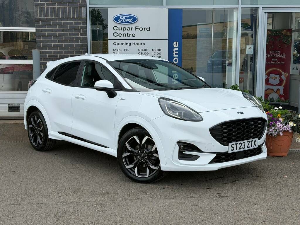 Ford Puma 1.0 Ecoboost St-line X Mhev 125Ps White