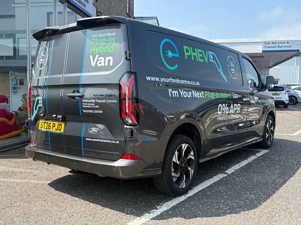 Ford Transit Custom 320 2.5 Phev 232Ps L2 Sport ST26PJO Grey #2