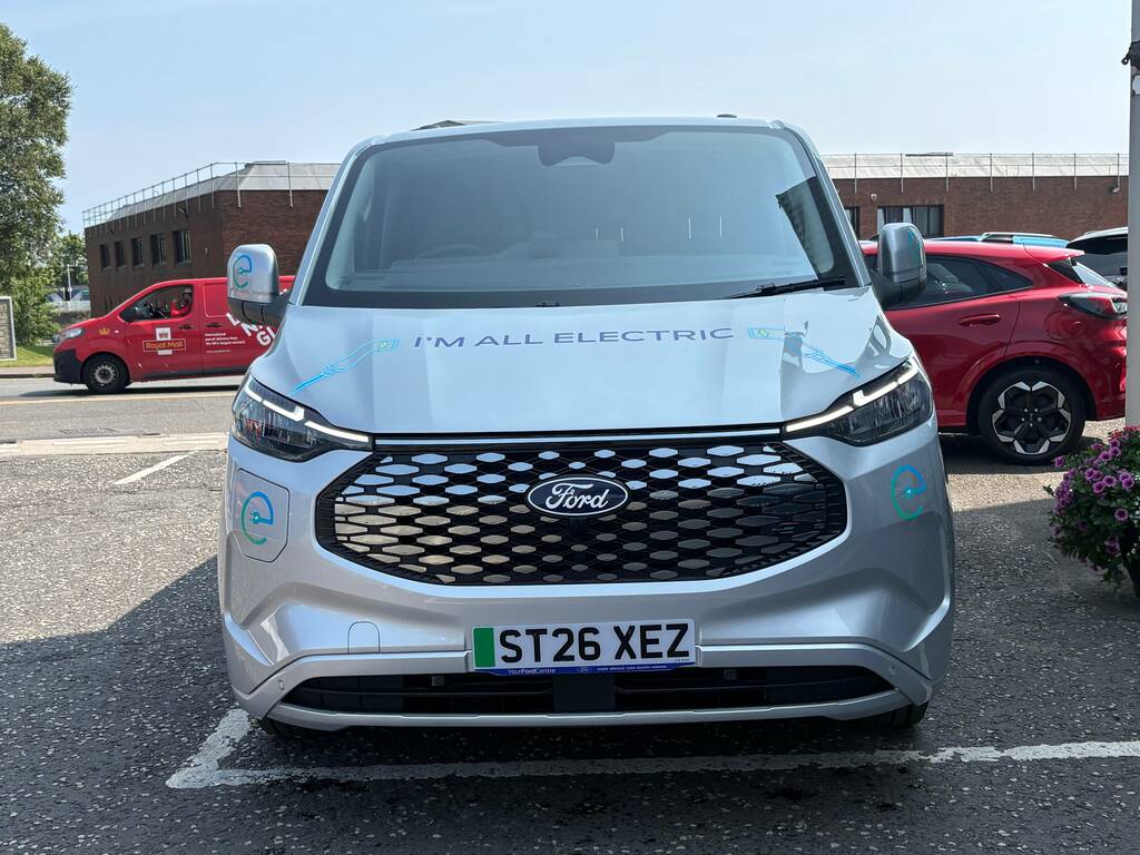 Ford Transit Custom 320 100Kw 71Kwh L1 Limited ST26XEZ Silver #6