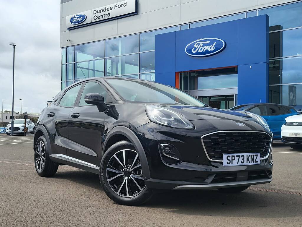 Ford Puma 1.0T Ecoboost Titanium Mhev 125Ps SP73KNZ Black