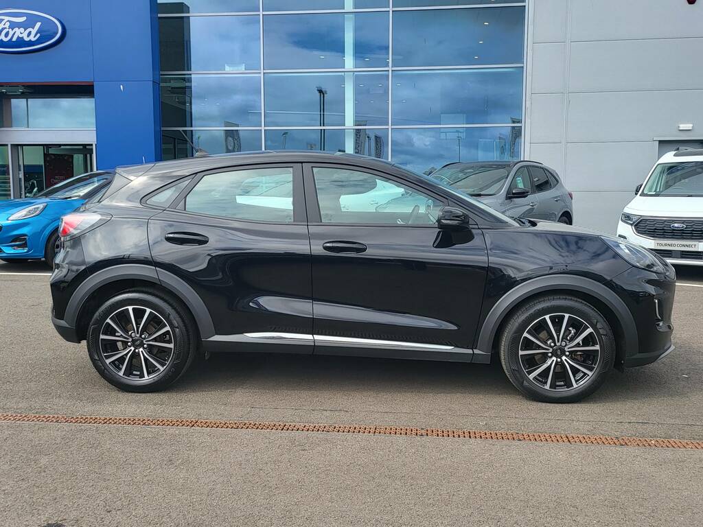 Ford Puma 1.0T Ecoboost Titanium Mhev 125Ps SP73KNZ Black #2