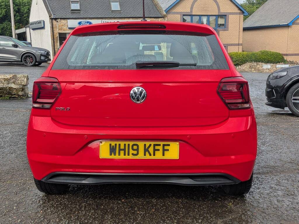 Volkswagen Polo Se Tsi Dsg WH19KFF Red #5