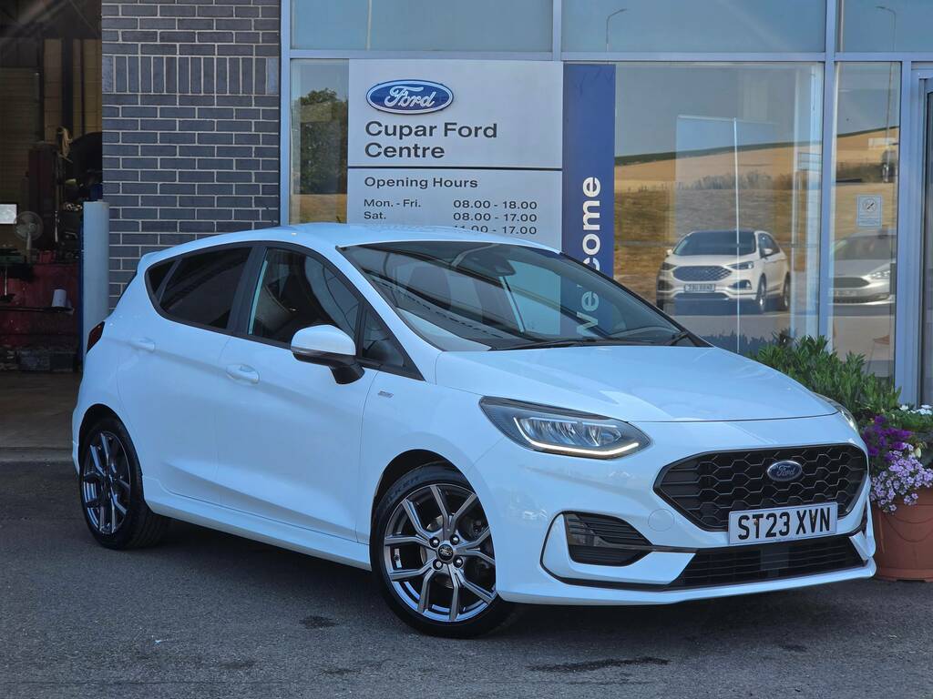 Ford Fiesta 1.0 Ecoboost St-line Edition Mhev 125Ps White
