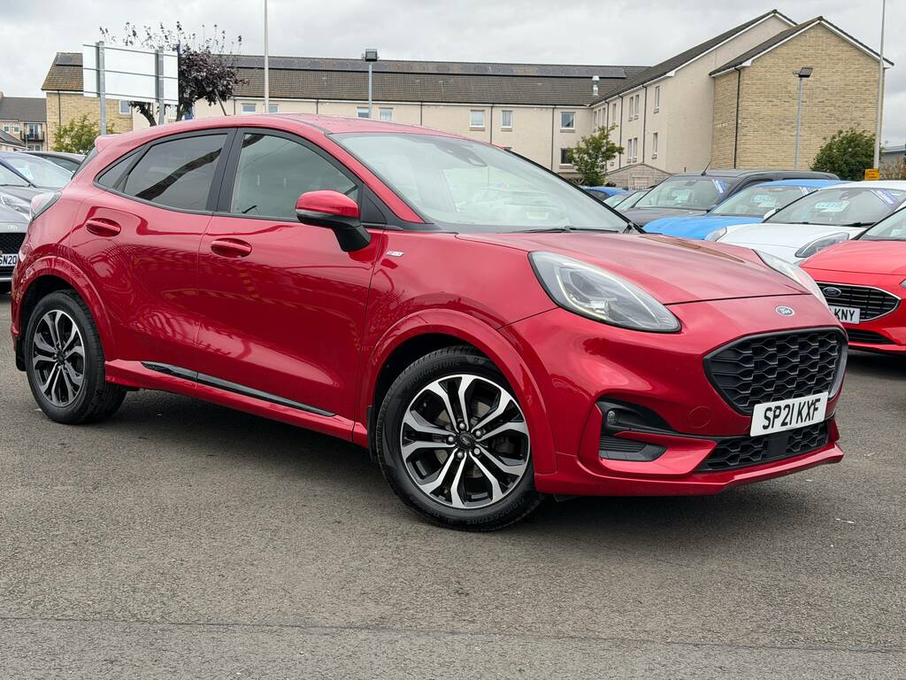 Ford Puma 1.0 Ecoboost Hybrid Mhev St-line Red