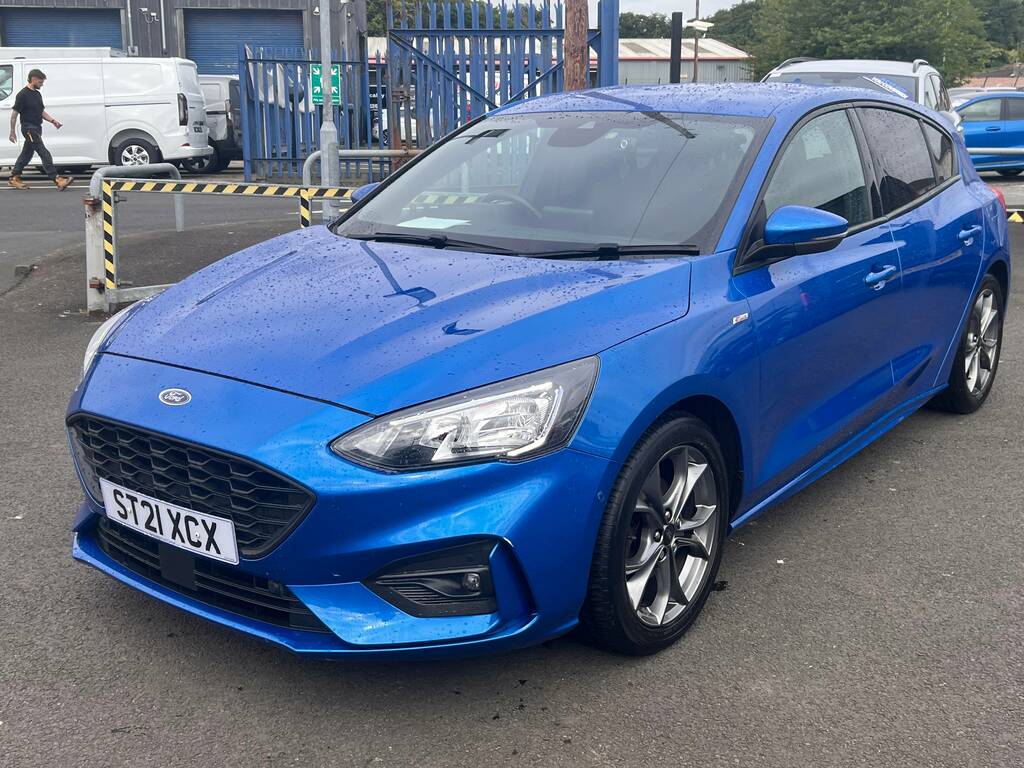 Ford Focus 1.0 Ecoboost Hybrid Mhev 125 St-line Edition ST21XCX Blue #5