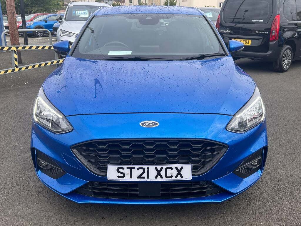 Ford Focus 1.0 Ecoboost Hybrid Mhev 125 St-line Edition ST21XCX Blue #2
