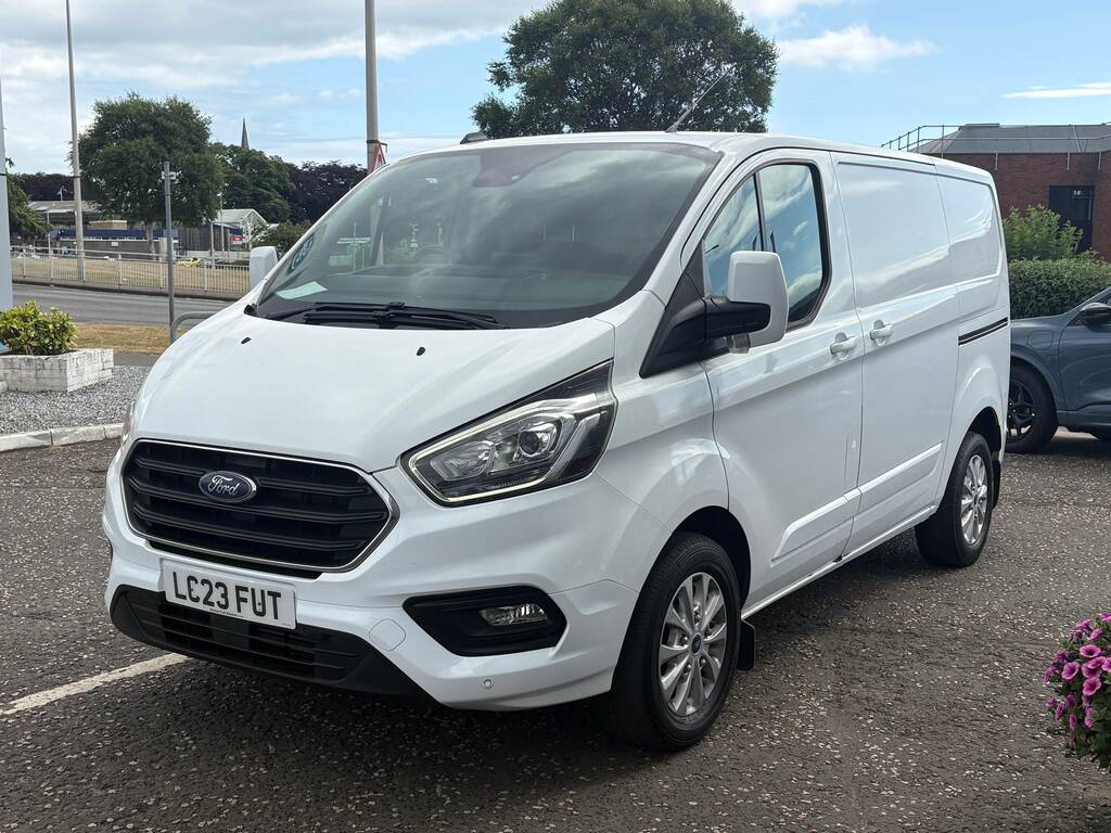 Ford Transit Custom 300 280 2.0 Ecoblue 130Ps L1 Limited LC23FUT White #6