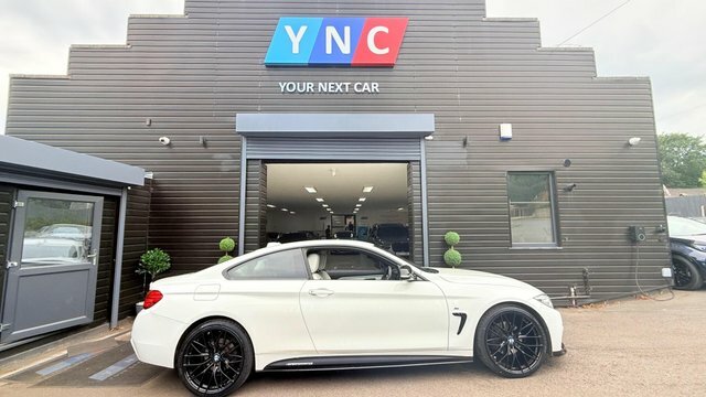 BMW 4 Series 2.0 420D M Sport White #2