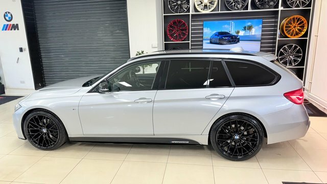 BMW 3 Series 2.0 320D M Sport Saloon Euro 5 S Silver #36