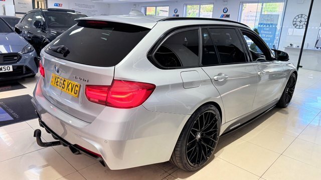 BMW 3 Series 2.0 320D M Sport Saloon Euro 5 S Silver #35