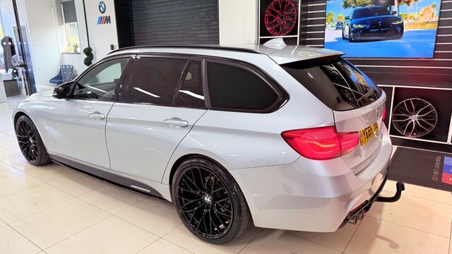 BMW 3 Series 2.0 320D M Sport Saloon Euro 5 S Silver #38