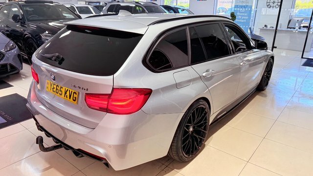 BMW 3 Series 2.0 320D M Sport Saloon Euro 5 S Silver #39
