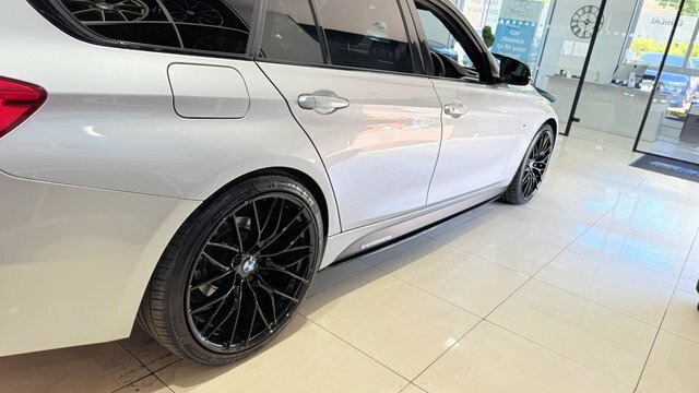 BMW 3 Series 2.0 320D M Sport Saloon Euro 5 S Silver #11