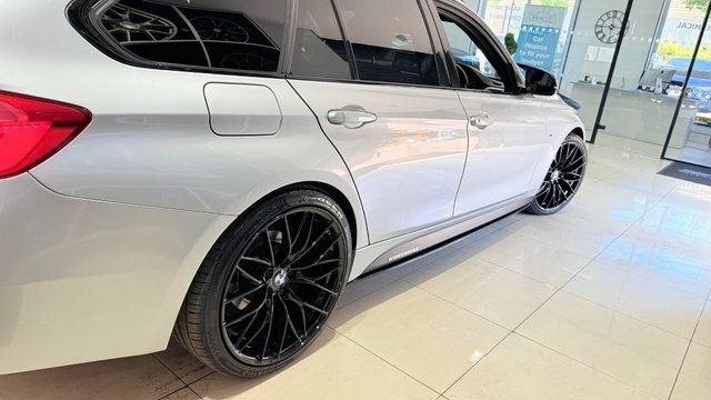 BMW 3 Series 2.0 320D M Sport Saloon Euro 5 S Silver #13
