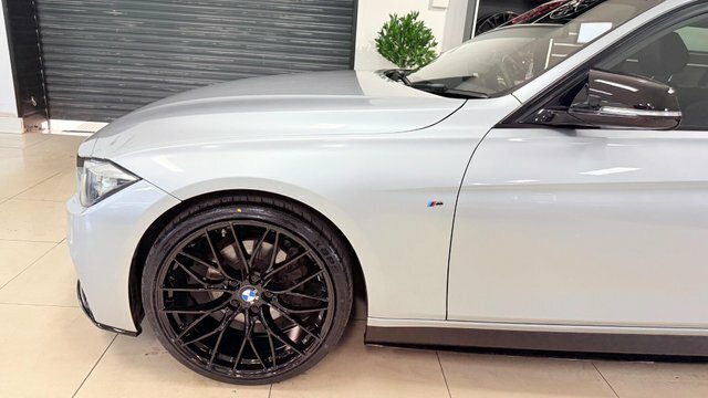 BMW 3 Series 2.0 320D M Sport Saloon Euro 5 S Silver #34