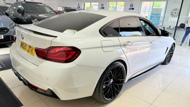 BMW 4 Series Gran Coupe 2.0 420I Gpf M White #3