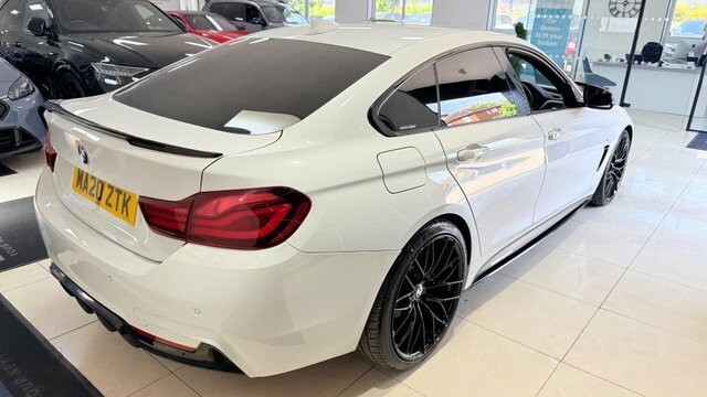 BMW 4 Series Gran Coupe 2.0 420I Gpf M White #5