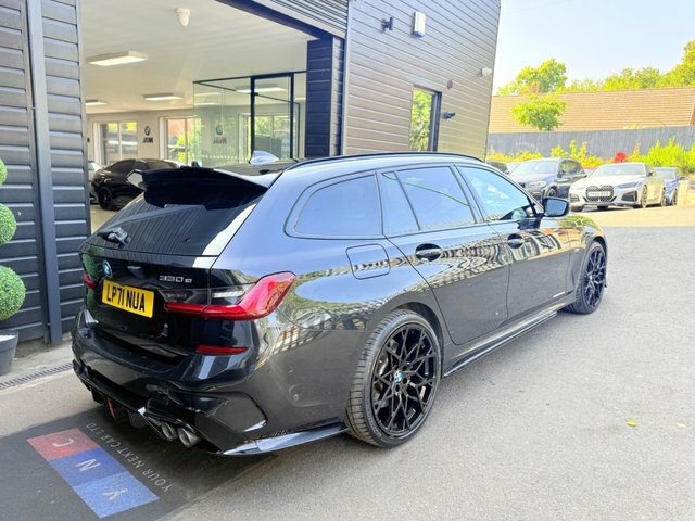 BMW 3 Series 2.0 330E 12Kwh M LP71NUA Black #2
