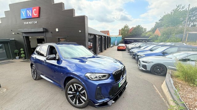 BMW iX3 80Kwh M Sport Blue #2