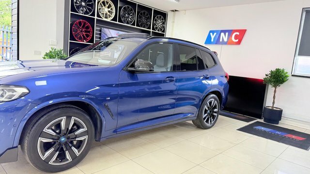 BMW iX3 80Kwh M Sport Blue #4