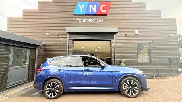 BMW iX3 80Kwh M Sport Blue #3