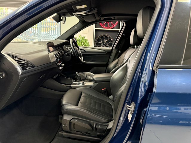 BMW X3 2.0 20D M Sport Blue #3