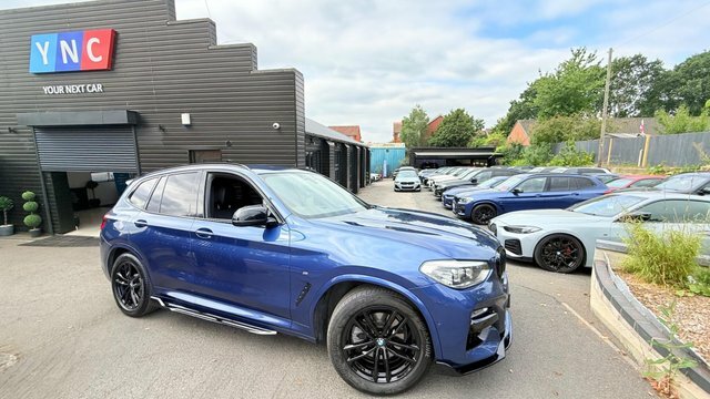 BMW X3 2.0 20D M Sport Blue #2