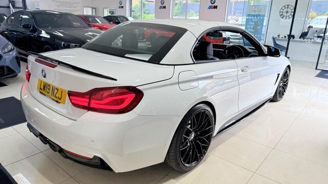 BMW 4 Series 2.0 420D M Sport White #2