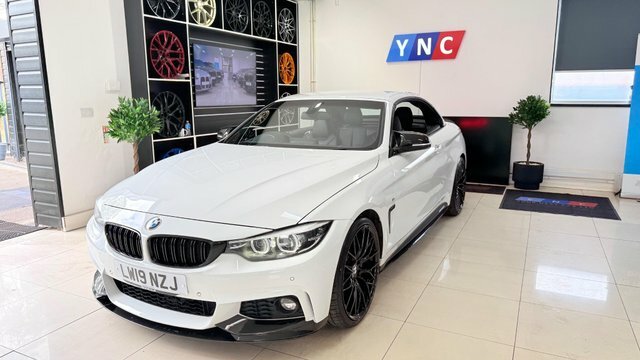 BMW 4 Series 2.0 420D M Sport White #4