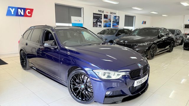 BMW 3 Series 3.0 330D M Sport Blue #3