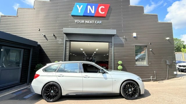 BMW 3 Series 2.0 320D M Sport Silver #2