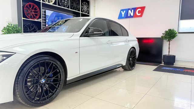 BMW 3 Series 2.0 320D M Sport White #3