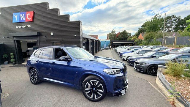 BMW iX3 80Kwh M Sport Blue #2