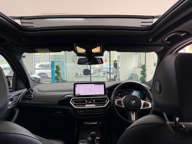 BMW iX3 80Kwh M Sport Blue #4