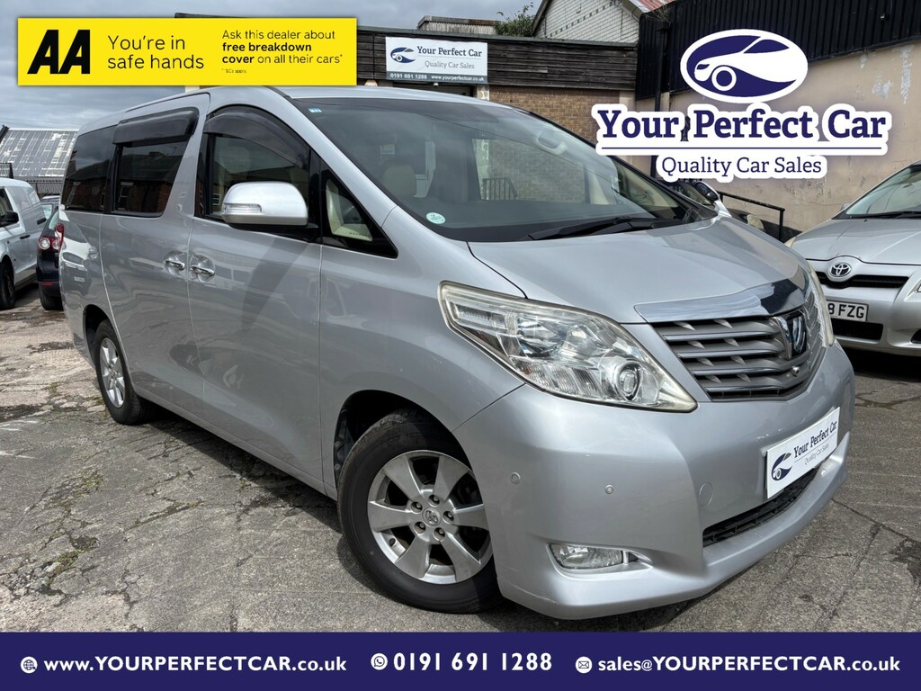 Toyota Alphard Ggh25 G L Silver