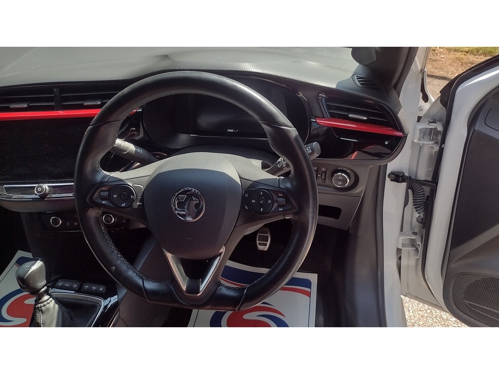 Vauxhall Corsa Turbo Sri SE21LHC White #5