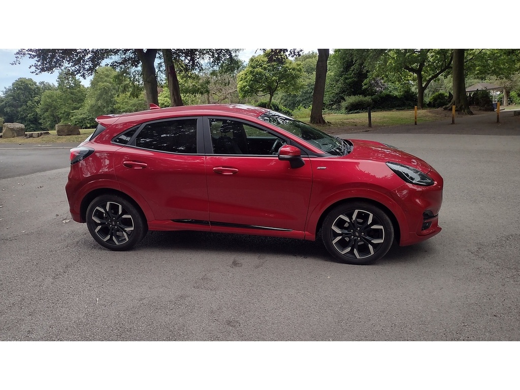 Ford Puma T Ecoboost Mhev St-line X First Edition Red