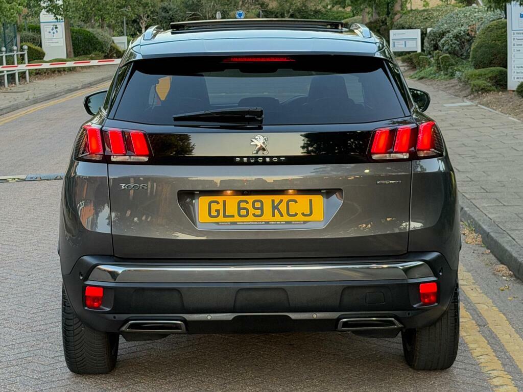 Peugeot 3008 1.2 Puretech Gt Line Premium Eat Euro 6 S S GL69KCJ Grey #4