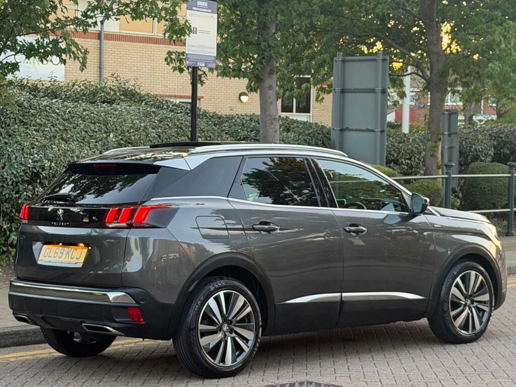 Peugeot 3008 1.2 Puretech Gt Line Premium Eat Euro 6 S S GL69KCJ Grey #3