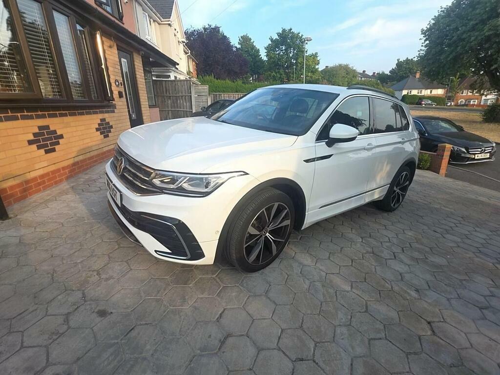 Volkswagen Tiguan 1.5 Tsi R-line Dsg Euro 6 S S White #4