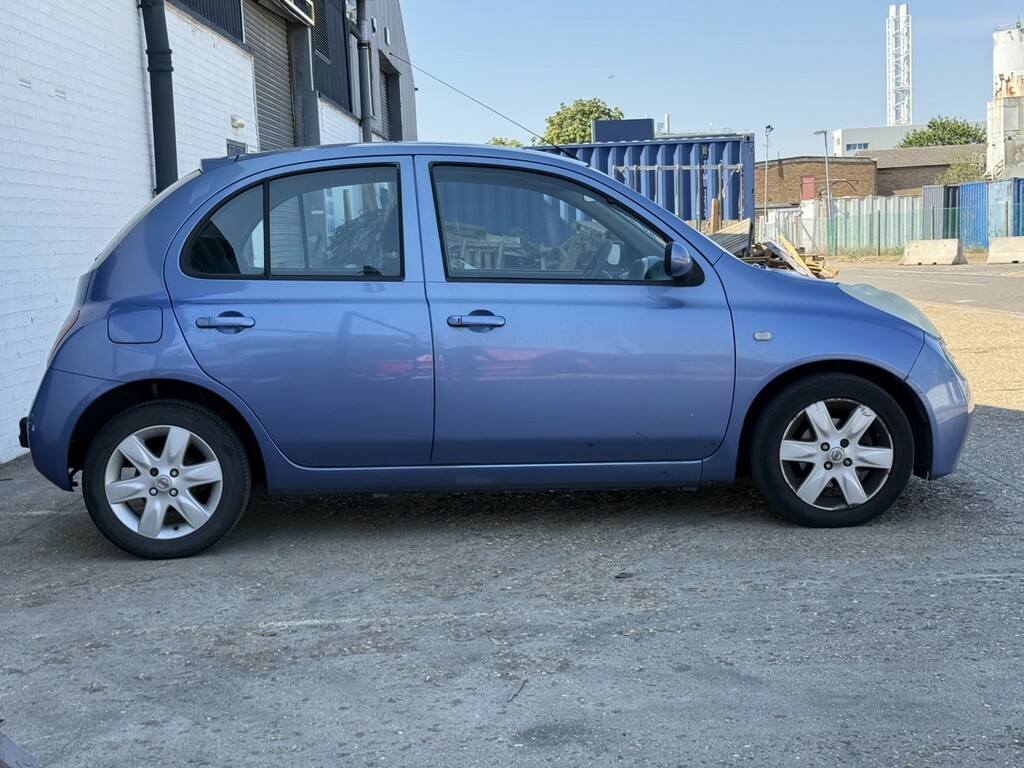 Nissan Micra 1.2 16V Se Blue #6