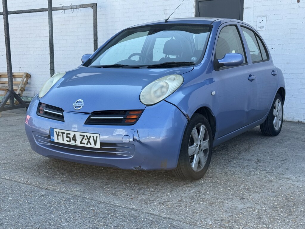 Nissan Micra 1.2 16V Se Blue #4