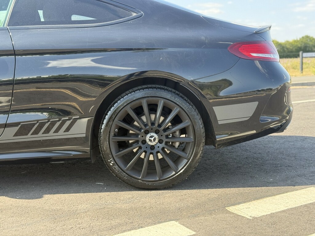 Mercedes-Benz C Class Coupe 2.1 C250d Nightfall Edition Premium G-tron HT18GGZ Black #5