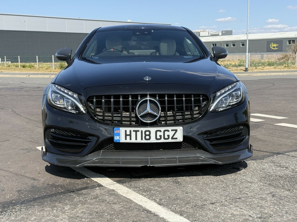 Mercedes-Benz C Class Coupe 2.1 C250d Nightfall Edition Premium G-tron HT18GGZ Black #2