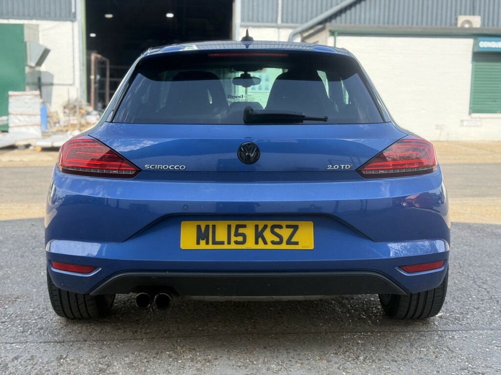 Volkswagen Scirocco 2.0 Tdi Bluemotion Tech Gt Blue #4