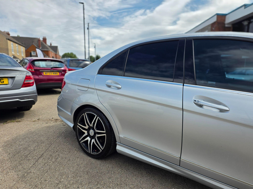 Mercedes-Benz C Class 2.1 Amg Sport Cdi Blueefficiency KP62EHU Silver #3