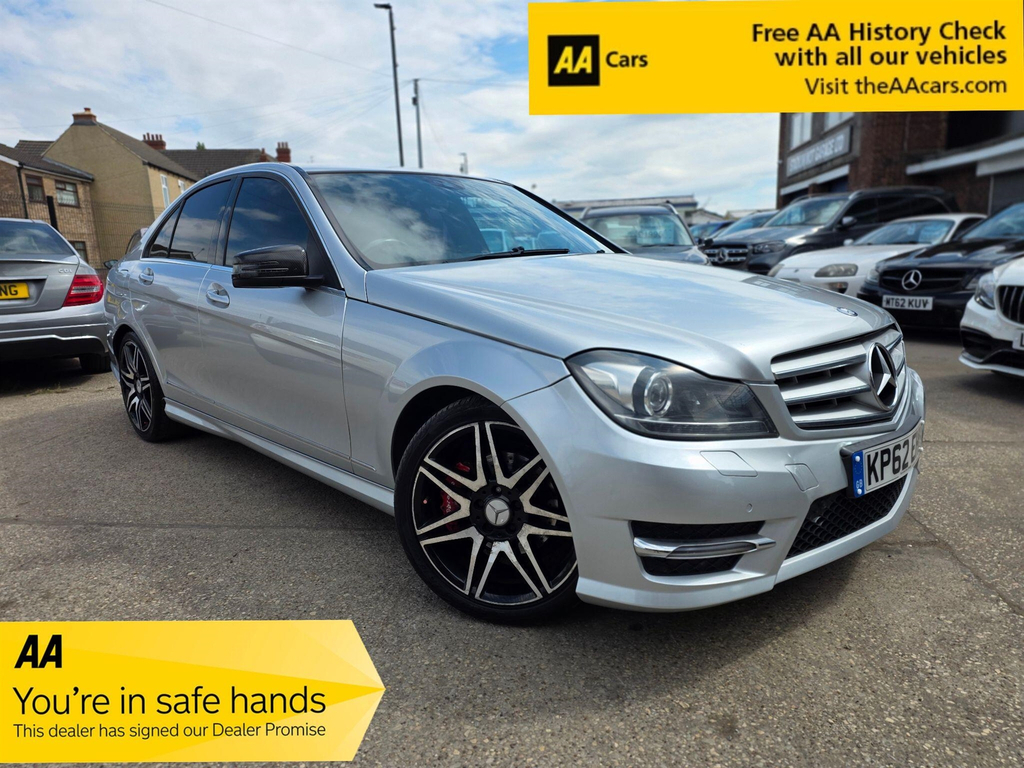 Mercedes-Benz C Class 2.1 Amg Sport Cdi Blueefficiency Silver